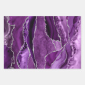 lavendel en paars papier voor verpakkingsdoeleinde inpakpapier vel (Voorkant 2)