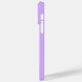 Lavendel en Paarse Glitter Glam Handtekening Case-Mate iPhone Case (Achterkant / Links)