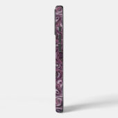 Lavendel en pruim marmer mandala patroon Case-Mate iPhone case (Achterkant / Links)