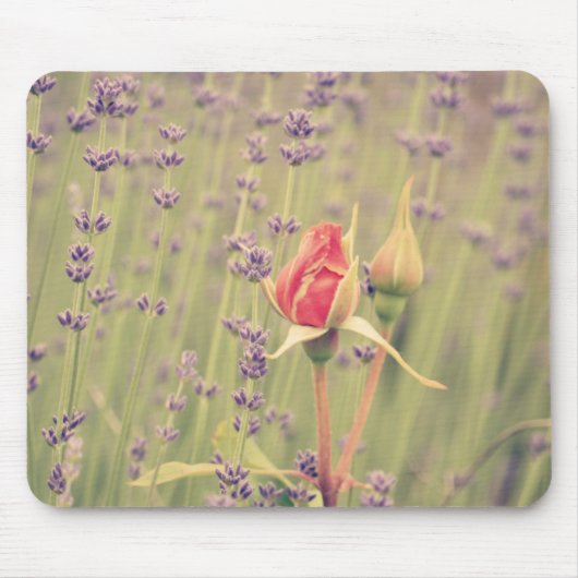 Lavendel en Roos Muismat (Voorkant)