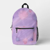 Lavendel en roze blends en bollen rugzakken (Voorkant)