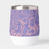 Lavendel en Roze Draaikolken (Achterkant)