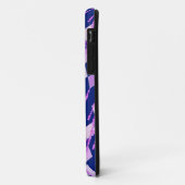 lavendel en roze kites tegen donkerblauw Case-Mate iPhone case (Achterkant/links)