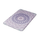 Lavendel en Sering Mandala Patroon Badmat (Gekanteld)