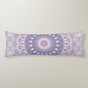 Lavendel en Sering Mandala Patroon Lichaamskussen