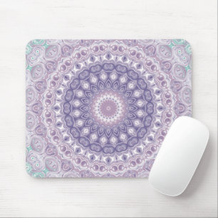 Lavendel en Sering Mandala Patroon Muismat