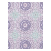 Lavendel en Sering Mandala Patroon Tafelkleed (Voorkant)