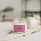 Lavendel en vanille label Sticker