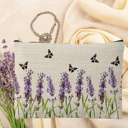 Lavendel en vlinders etui