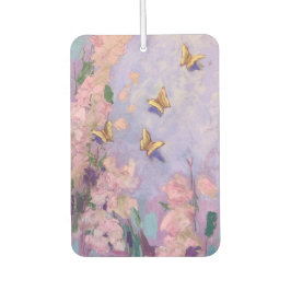 Lavendel en vlinders luchtverfrisser