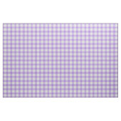 Lavendel en wit geruit gingham stof (Fat Quarter)