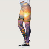 Lavendel Escape kleding Leggings (Links)