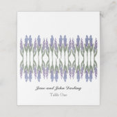 Lavendel Escort/Plaats Kaart Plaatskaartje (Buitenkant ongevouwen)