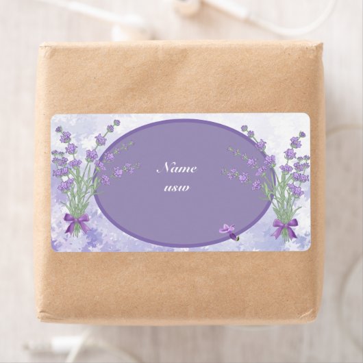 Lavendel Etiket (Insitu)