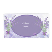 Lavendel Etiket (Voorkant)