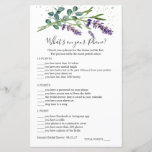 Lavendel Eucalyptus Bridal Wat is er op uw telefoo<br><div class="desc">Dit ontwerp toont een waterverf van paarse lavendelbloemen en eucalyptus gebladerte. Op de top - groenachtig effect confetti.</div>