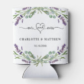 Lavendel eucalyptus groen meneer mevrouw hart brui blikjeskoeler (Achterkant)