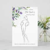 Lavendel Eucalyptus Guess Dress Vrijgezellenfeest  (Staand voorkant)