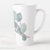 Lavendel Eucalyptus Mijn Keuken  Latte Mok (Rechts)