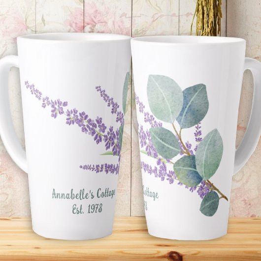 Lavendel Eucalyptus Mijn Keuken  Latte Mok