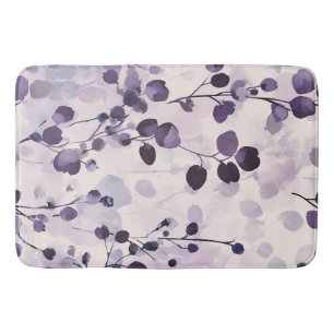 Lavendel Eucalyptus Waterverf Bloemstuk Badmat