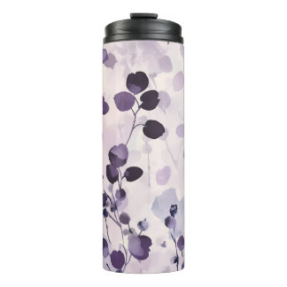 Lavendel Eucalyptus Waterverf Bloemstuk  Thermosbeker
