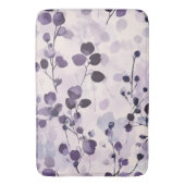 Lavendel Eucalyptus Waterverf Floral Badmat (Voorkant Verticaal)