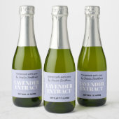 Lavendel-extract modern label sticker ZEX_001d (Flessen)