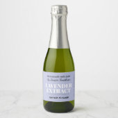 Lavendel-extract modern label sticker ZEX_001d (Voorkant)