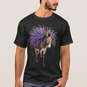Lavendel Ezel T-shirt