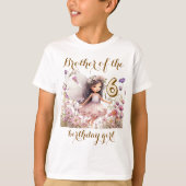 Lavendel Fairy wilde bloem broer van verjaardag me T-shirt (Voorkant)
