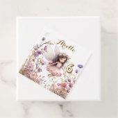 Lavendel Fairy wilde bloem pixie verjaardag Bedankjes Labels (In situ)