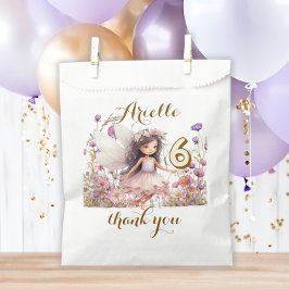 Lavendel Fantasie Fee wilde bloem pastel verjaarda Bedankzakje