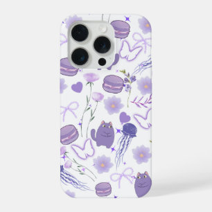 Lavendel Fantasie Hoesje iPhone 15 Pro Case