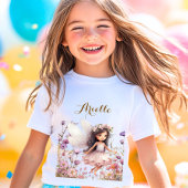 Lavendel Fantasy Fairy wildflower pastel T-shirt