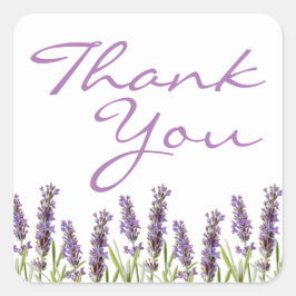 Lavendel Favor Stickers