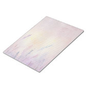 Lavendel Floral College heerste over gevoerd Notit Notitieblok (Schuin)