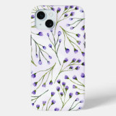 Lavendel Floral iPhone / iPad case (Achterkant)