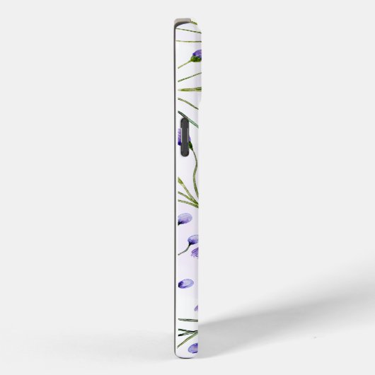 Lavendel Floral iPhone / iPad case (Achterkant / Rechts)