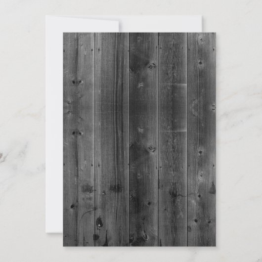  lavendel Floral Jar Rustic Lanced Wedding Kaart (Achterkant)