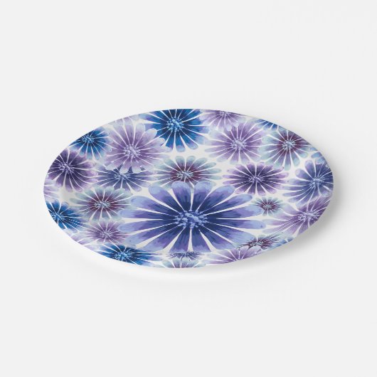 Lavendel Floral Paper Bord (Gekanteld)