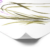 Lavendel Fluister Orchidee Poster (Hoek)
