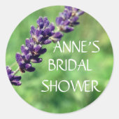 Lavendel foto Classic Sticker (Voorkant)