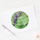 Lavendel foto Classic Sticker (Envelop)