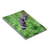 Lavendel Foto Spiraal Notebook Notitieboek (Rechterzijde)