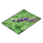Lavendel Foto Spiraal Notebook Notitieboek (Linkerzijde)
