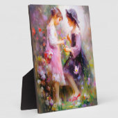 Lavendel fotoplaat (Zijkant)
