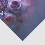 Lavendel Galaxy Roos Boeket Decoupage Tissuepapier (Detail)