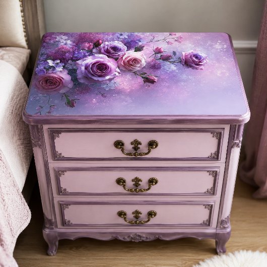 Lavendel Galaxy Roos Boeket Decoupage Tissuepapier