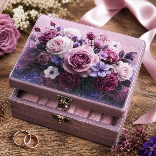 Lavendel Galaxy Roos Boeket Decoupage Tissuepapier